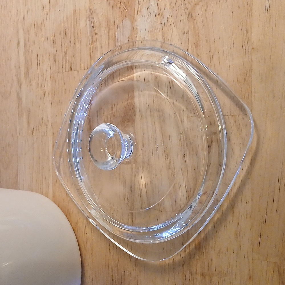 CorningWare White Saucepan with Glass Lid - Picture 3 of 6